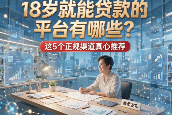 18岁就能贷款的平台有哪些?这5个正规渠道真心推荐