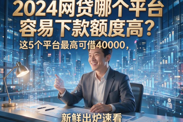 2024网贷哪个平台容易下款额度高?这5个平台最高可借40000,新鲜出炉速看!