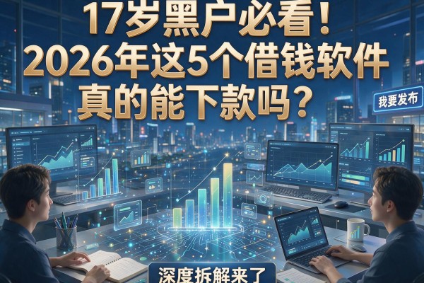 17岁黑户必看!2026年这5个借钱软件真的能下款吗?深度拆解来了