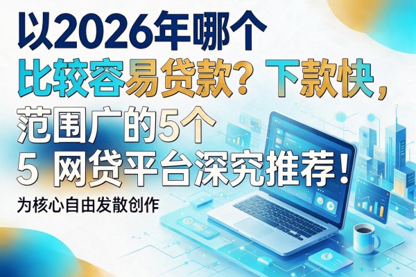 2026年哪个比较容易贷款？下款快、范围广的5个网贷平台深究推荐！