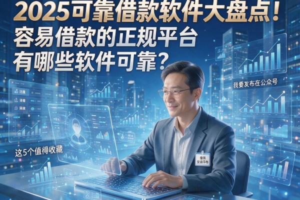 2025可靠借款软件大盘点！容易借款的正规平台有哪些软件可靠？这5个值得收藏