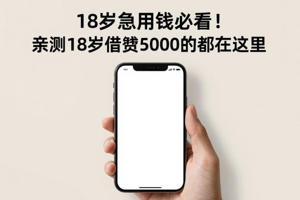 18岁急用钱必看!这5个网贷容易下款,亲测18岁借款5000的APP都在这里