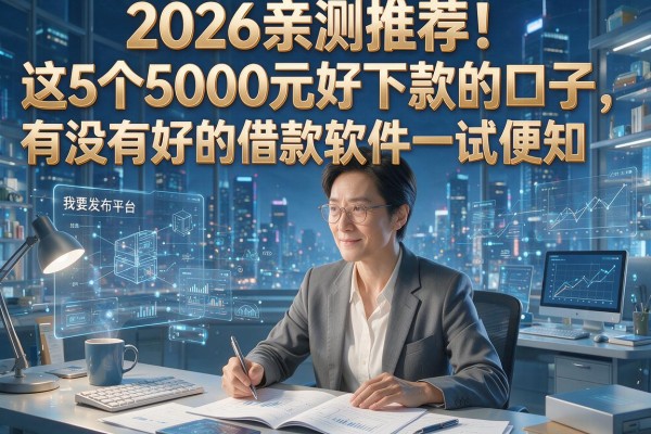 2026亲测推荐!这5个5000元好下款的口子,有没有好的借款软件一试便知