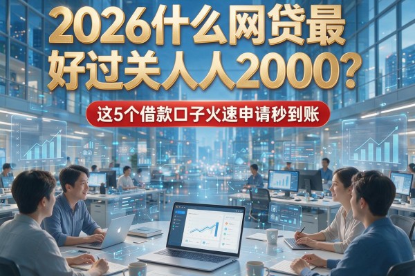 2026什么网贷最好过关人人2000?这5个借款口子火速申请秒到账!