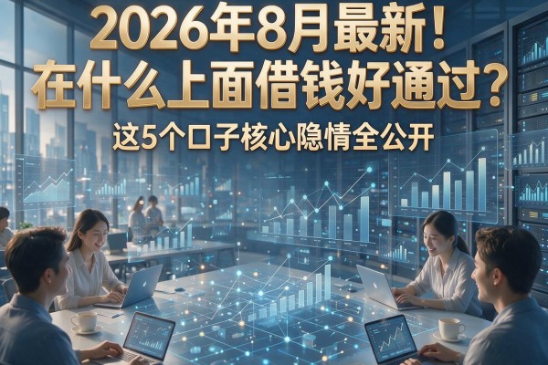 2026年8月最新！在什么上面借钱好通过？这5个口子核心隐情全公开
