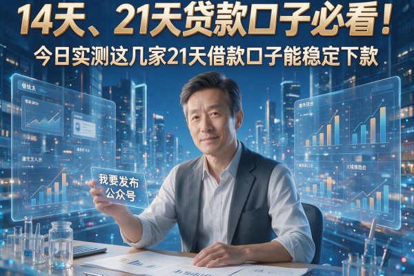 14天、21天贷款口子必看!今日实测这几家21天借款口子能稳定下款