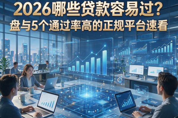 2026哪些贷款容易过?盘点5个通过率高的正规平台速看!