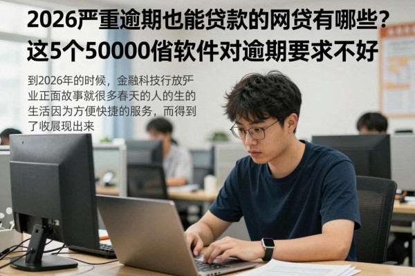 2026严重逾期也能贷款的网贷有哪些?这5个5000借款软件对逾期要求不高