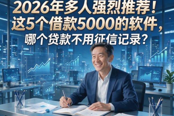 2026年多人强烈推荐!这5个借款5000的软件,哪个贷款不用征信记录?