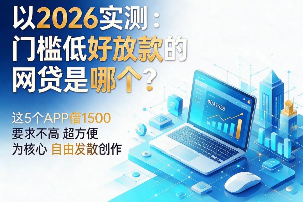 2026实测:门槛低好放款的网贷是哪个?这5个APP借1500要求不高超方便