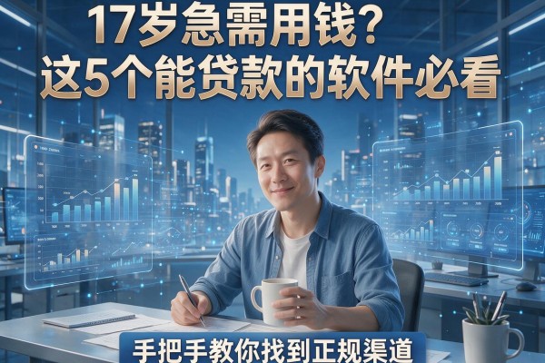 17岁急需用钱?这5个能贷款的软件必看,手把手教你找到正规渠道!