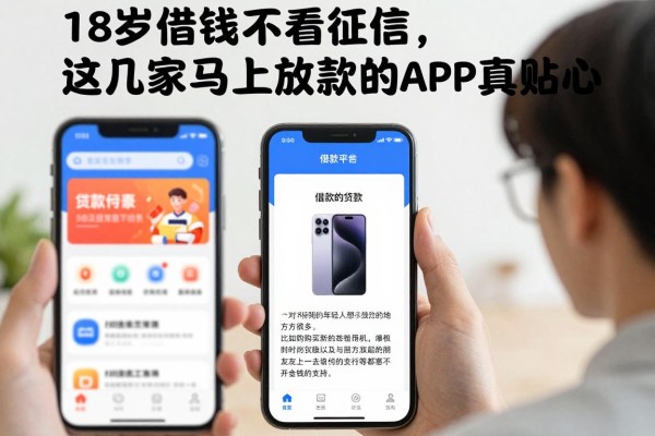 18岁借钱不看征信，这几家马上放款的APP真贴心