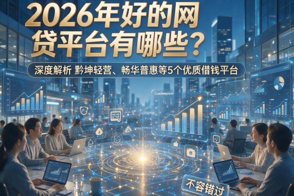 2026年好的网贷平台有哪些?深度解析黔坤轻营、畅华普惠等5个优质借钱平台,不容错过!