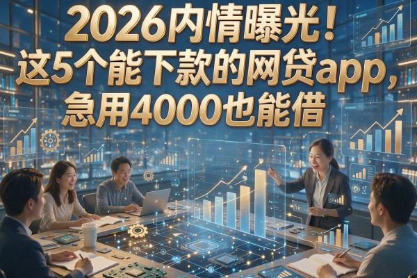 2026内情曝光！这5个能下款的网贷app，急用4000也能借