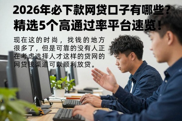 2026年必下款网贷口子有哪些?精选5个高通过率平台速览!