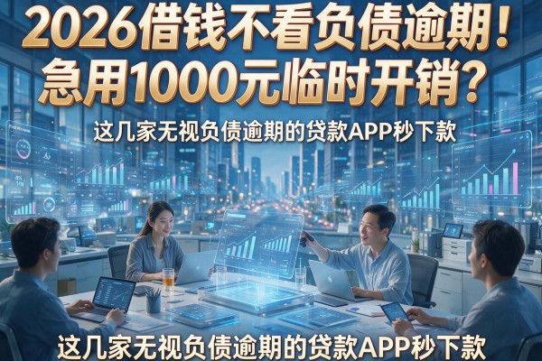 2026借钱不看负债逾期！急用1000元临时开销？这几家无视负债逾期的贷款APP秒下款