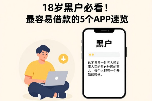18岁黑户必看！最容易借款的5个APP速览