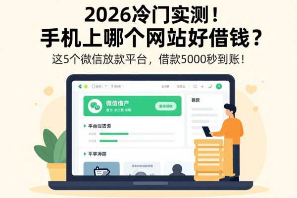 2026冷门实测!手机上哪个网站好借钱?这5个微信放款平台,借款5000秒到账!
