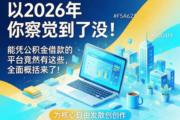 2026年你察觉到了没！能凭公积金借款的平台竟然有这些，全面概括来了！