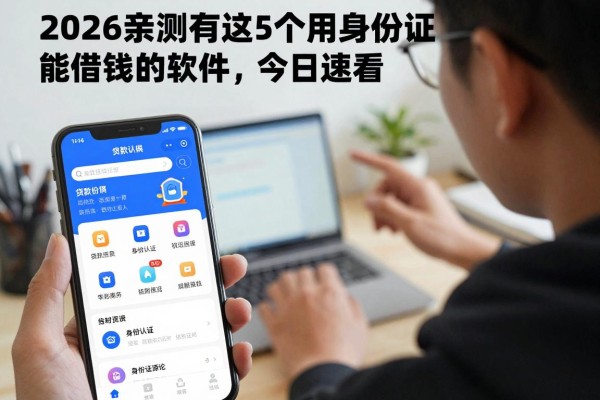 2026亲测有效!这5个用身份证能借钱的软件审核超快,今日速看