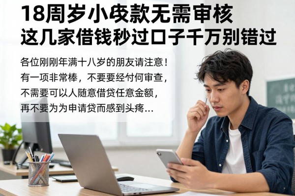 18周岁小额贷款无需审核,这几家借钱秒过口子千万别错过
