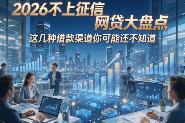 2026不上征信网贷大盘点，这几种借款渠道你可能还不知道！