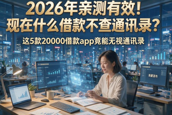 2026年亲测有效!现在什么借款不查通讯录?这5款20000借款App竟能无视通讯录!