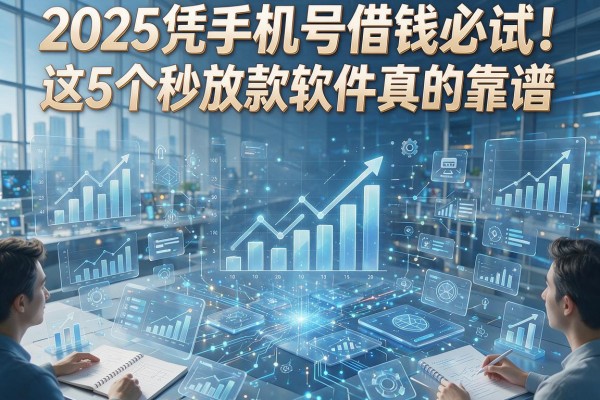 2025凭手机号借钱必试!这5个秒放款软件真的靠谱