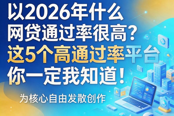 2026年什么网贷通过率很高？这5个高通过率平台你一定要知道！