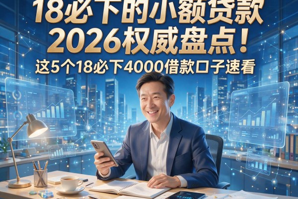 18必下的小额贷款2026权威盘点！这5个18必下4000借款口子速看