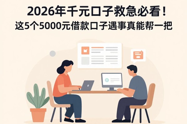 2026年千元口子救急必看!这5个5000元借款口子遇事真能帮一把,深度解析来了
