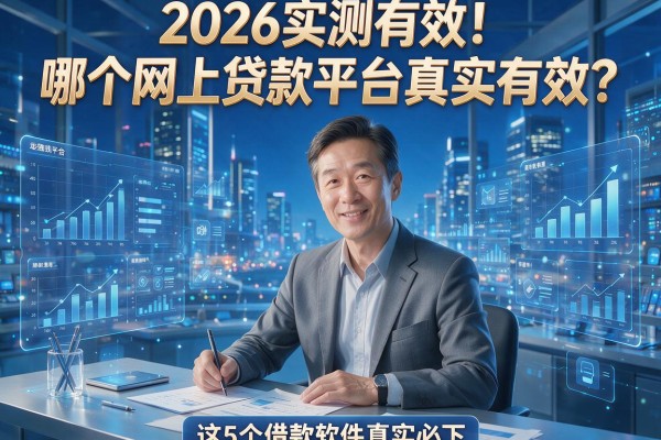 2026实测有效!哪个网上贷款平台真实有效?这5个借款软件真实必下