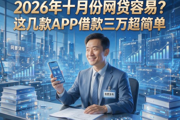2026年十月份网贷容易?这几款APP借款三万超简单!