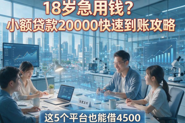 18岁急用钱?小额贷款20000快速到账攻略,这5个平台也能借4500!