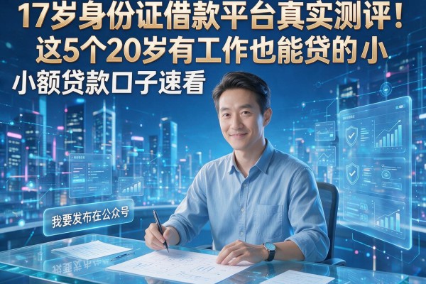 17岁身份证借款平台真实测评！这5个20岁有工作也能贷的小额贷款口子速看