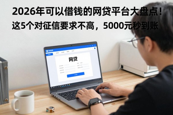 2026年可以借钱的网贷平台大盘点！这5个对征信要求不高，5000元秒到账