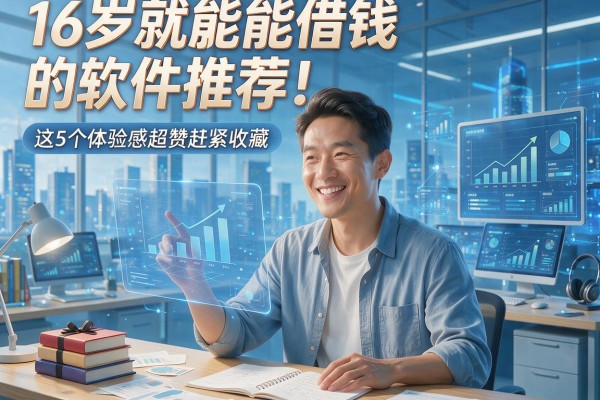 16岁就能借钱的软件推荐!这5个体验感超赞赶紧收藏