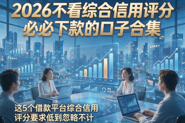 2026不看综合信用评分必下款的口子合集,这5个借款平台综合信用评分要求低到忽略不计
