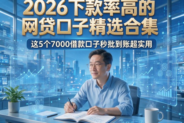 2026下款率高的网贷口子精选合集,这5个7000借款口子秒批到账超实用