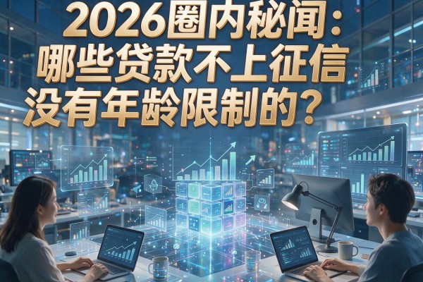 2026圈内秘闻:哪些贷款不上征信没有年龄限制的?本文为你深度拆解!