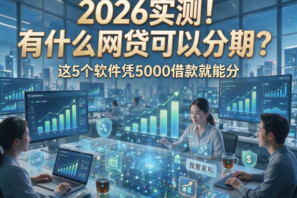 2026实测!有什么网贷可以分期?这5个软件凭5000借款就能分