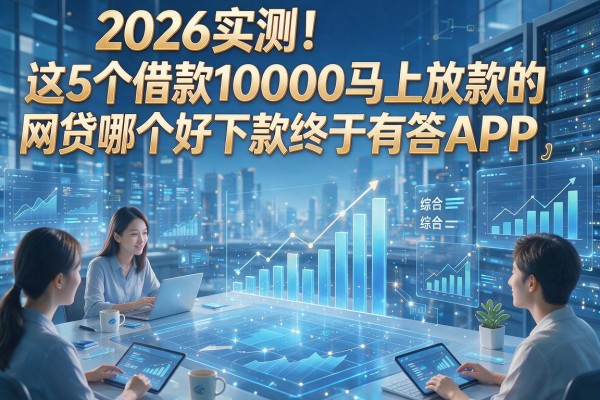 2026实测！这5个借款10000马上放款的综合APP，网贷哪个好下款终于有答案了