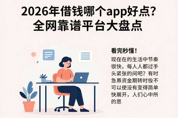 2026年借钱哪个app好点？全网靠谱平台大盘点，看完秒懂！