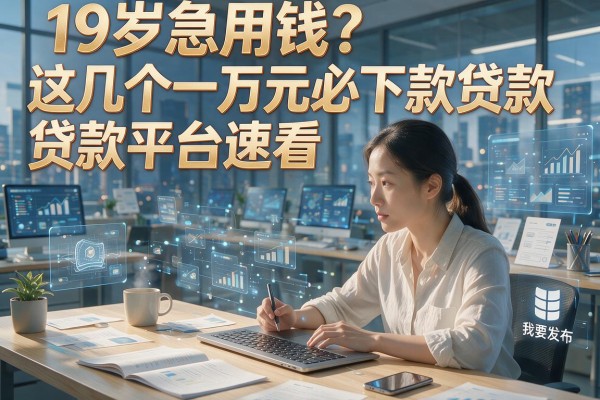 19岁急用钱?这几个一万元必下款贷款平台速看!