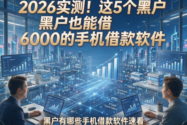 2026实测!这5个黑户也能借6000的手机借款软件,黑户有哪些手机借款软件速看