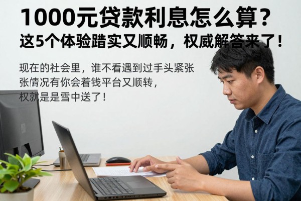 1000元贷款利息怎么算？这5个体验踏实又顺畅，权威解答来了！