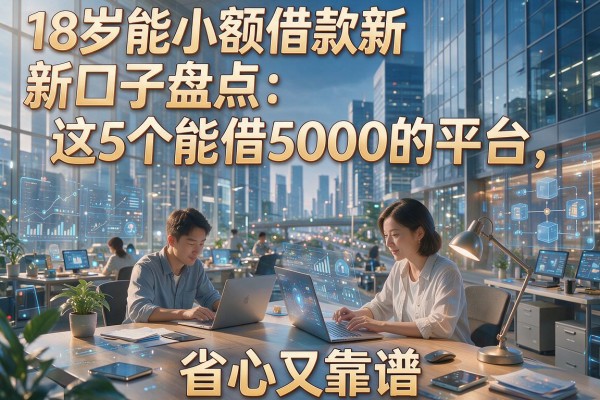 18岁能小额借款新口子盘点:这5个能借5000的平台,省心又靠谱