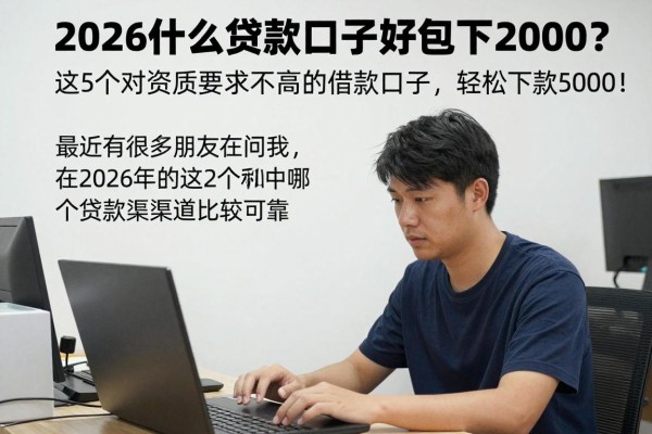 2026什么贷款口子好包下2000？这5个对资质要求不高的借款口子，轻松下款5000！