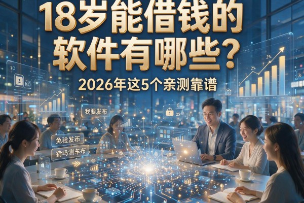 18岁能借钱的软件有哪些?2026年这5个亲测靠谱
