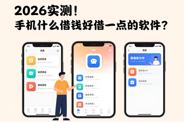 2026实测!手机什么借钱好借一点的软件?这5个应急周转网贷平台通过内部筛选